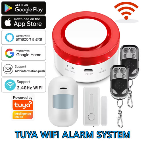 Tuya smart home - home, allarme