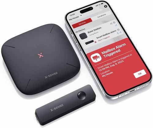 Sense smart mailbox - smart, allarme